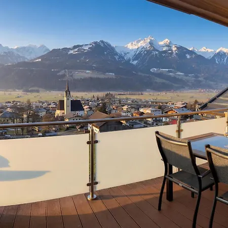公寓 Panoramic Penthouse 10 Min To Zell Am & Kaprun