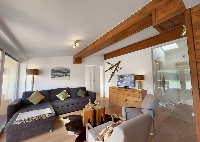 公寓 Panoramic Penthouse 10 Min To Zell Am & Kaprun 皮森多夫