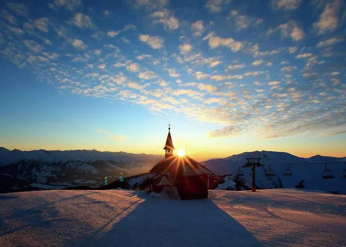 公寓 Panoramic Penthouse 10 Min To Zell Am & Kaprun 皮森多夫