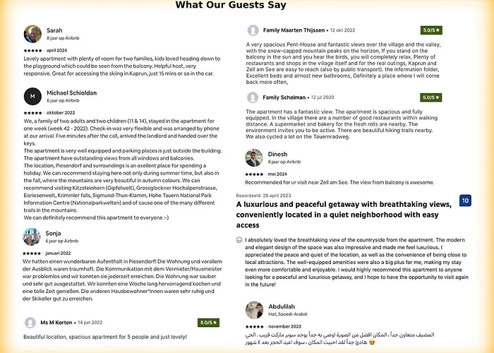 아파트 Panoramic Penthouse 10 Min To Zell Am & Kaprun