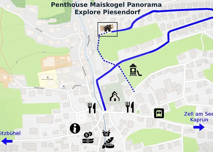 Panoramic Penthouse 10 Min To Zell Am & Kaprun *