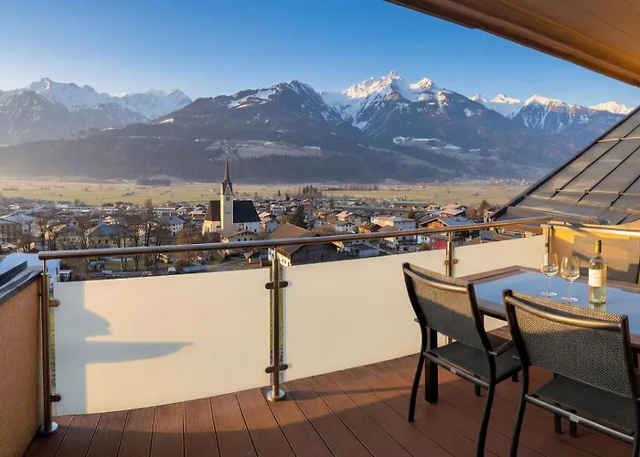公寓 Panoramic Penthouse 10 Min To Zell Am & Kaprun